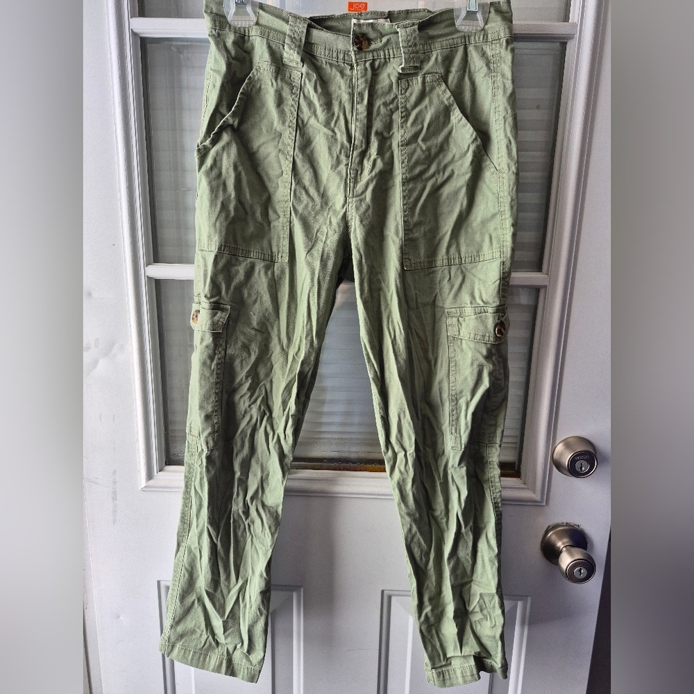 Kensie Women's Olive Cargo Pants